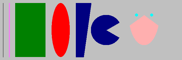 filled basic shapes